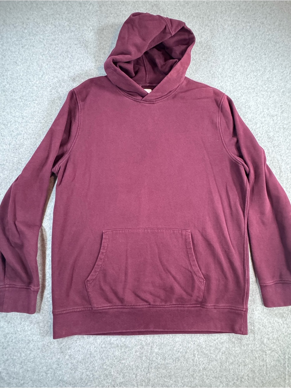 GAP Men's Maroon Hooded Sweatshirt